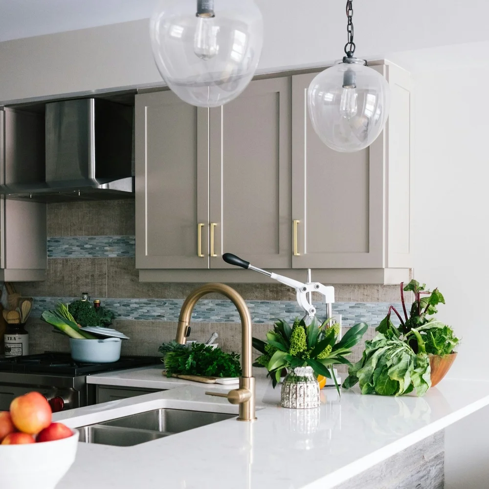 Wet bar sink and plumbing ready for entertaining